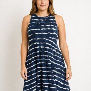 Athleta Santorini Thera Print Tie Dye Dress Size XL